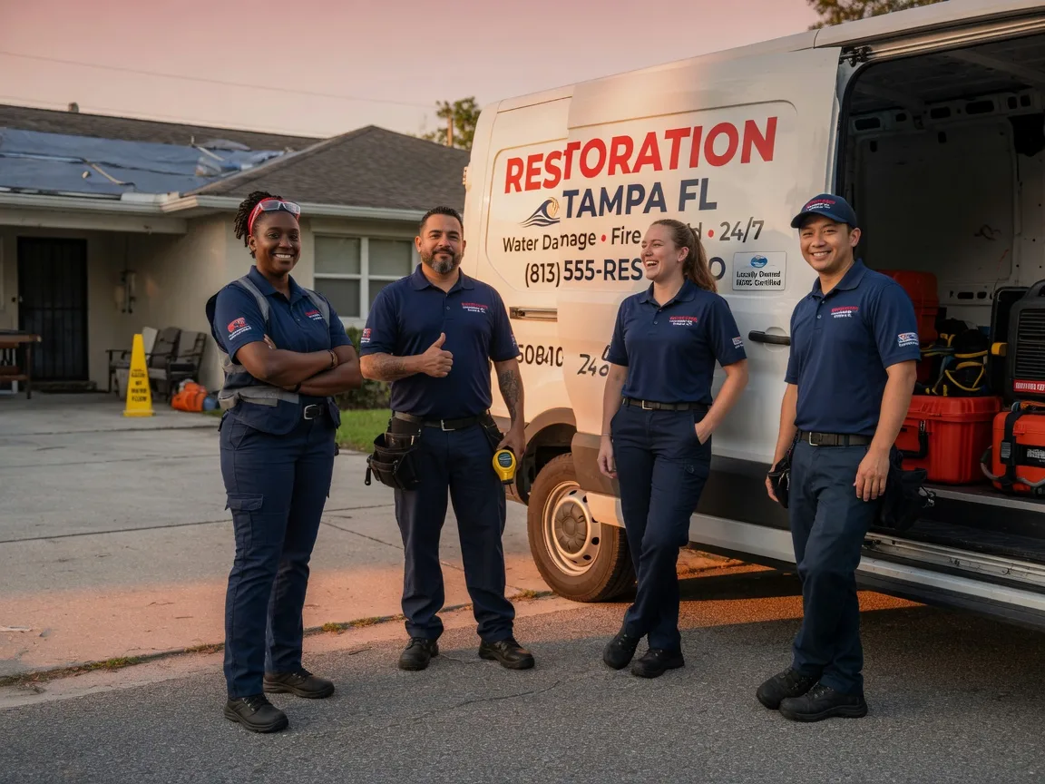 Water Damage Restoration company in Sanford, TX